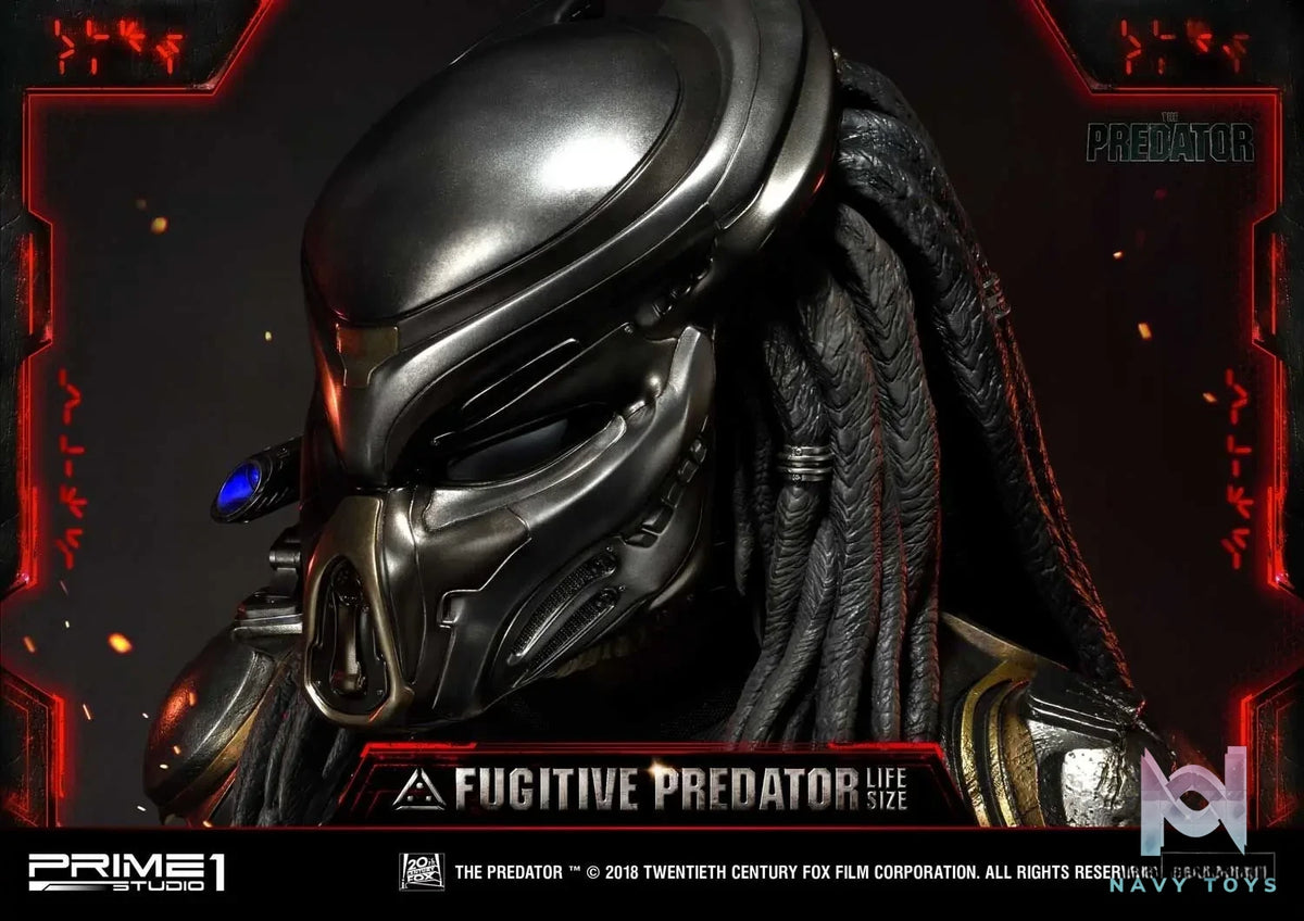 Prime 1 Studio – Life Size Bust The Predator (Film) Fugitive Predator LSTPR-01 LSTPR-01DX (Licensed)
