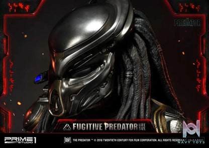 Prime 1 Studio – Life Size Bust The Predator (Film) Fugitive Predator LSTPR-01 LSTPR-01DX (Licensed)