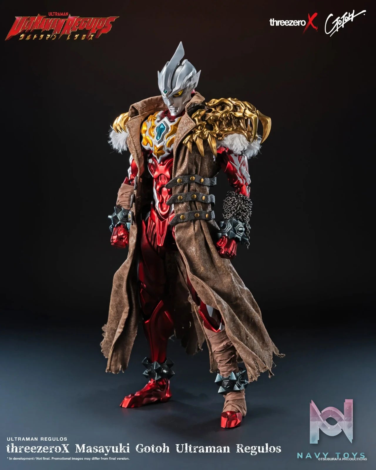 Threezero – Ultraman Regulos threezero & Masayuki Gotoh Ultraman Regulos 3Z04630C0 (Licensed)