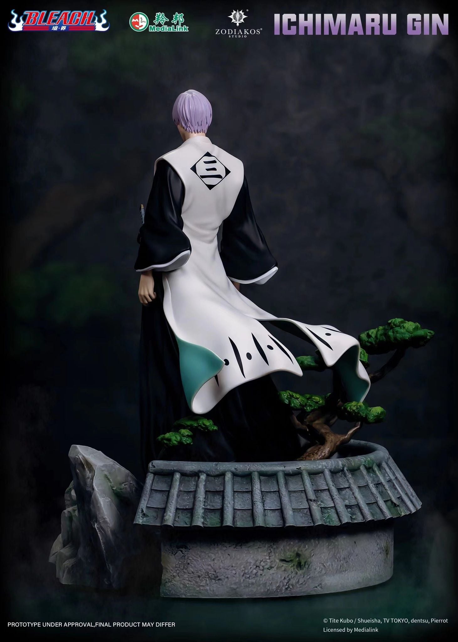 Ichimaru Gin - Bleach - Zodiakos Studio resin statue zodiakos studio anime figure