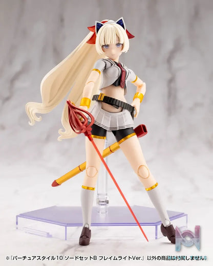 Kotobukiya – M.S.G Modeling Support Goods Virtuous Style09 X Style10 Sword Set A X B Flamerite Ver. (Licensed)
