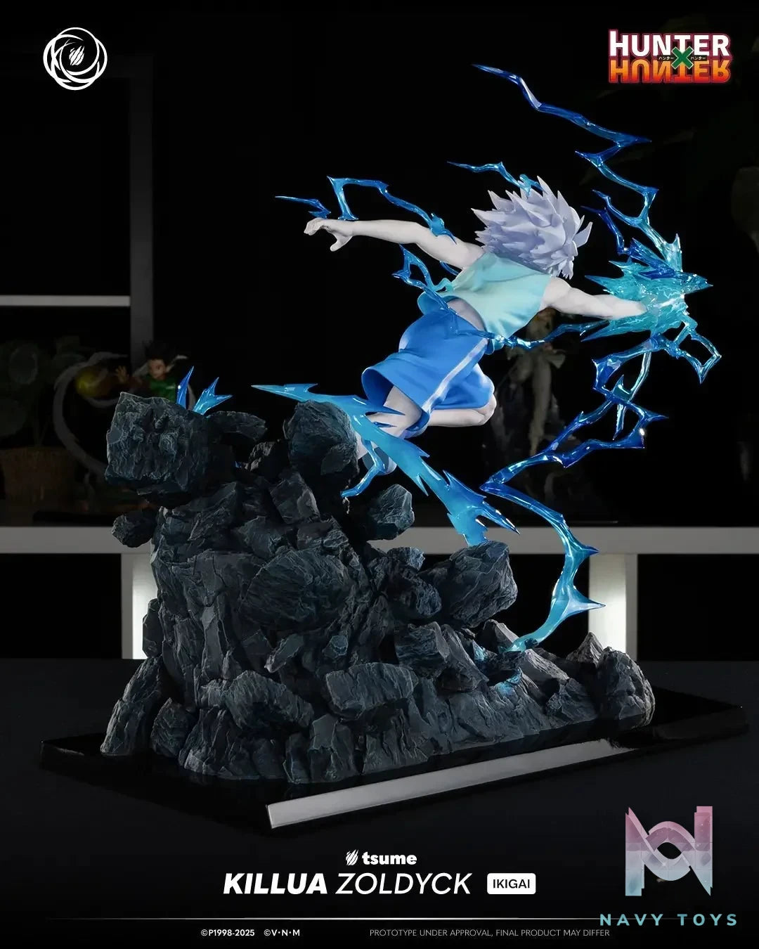 TSUME Studio - Hunter x Hunter KILLUA ZOLDYCK IKIGAI (Licensed) resin statue Navy Toys anime figure