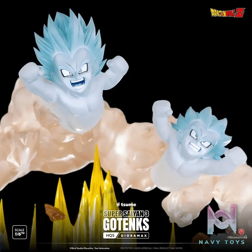 TSUME Studio - Dragon Ball SUPER SAIYAN 3 GOTENKS (Licensed) resin statue Navy Toys anime figure