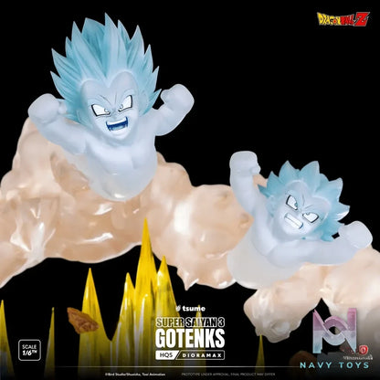 TSUME Studio - Dragon Ball SUPER SAIYAN 3 GOTENKS (Licensed) resin statue Navy Toys anime figure