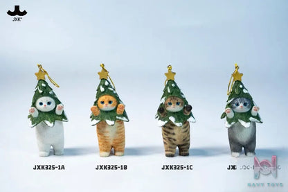 JXK – Christmas Tree Cat JXK325-1A/B/C/D JXK325-2A/B/C/D (Licensed)