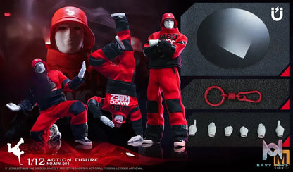 MINIWORK Studio – 1/12 Masked Dancer Action Figure NO.MW-004 JABBAWOCKEEZ