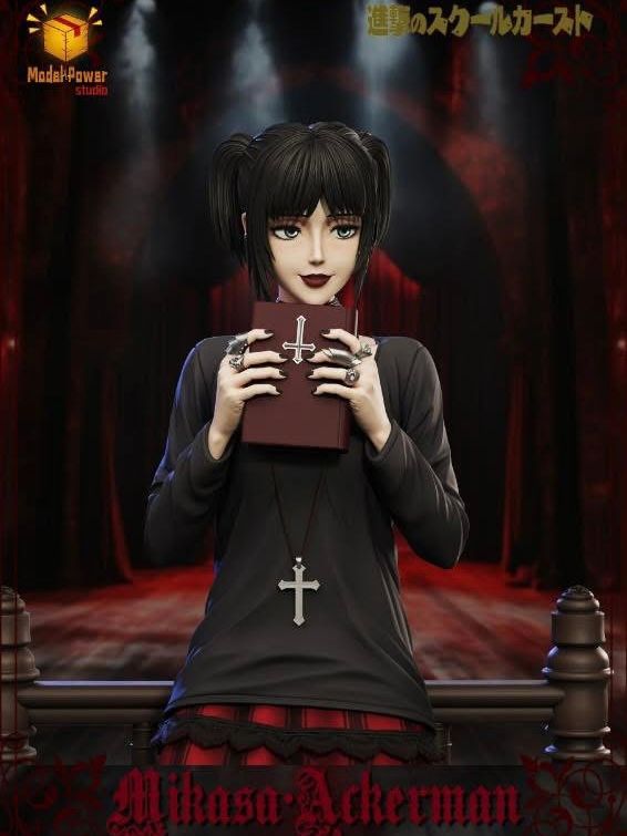 Mikasa Ackerman - Attack On Titan - Model Power Studio resin statue Model Power Studio anime figure