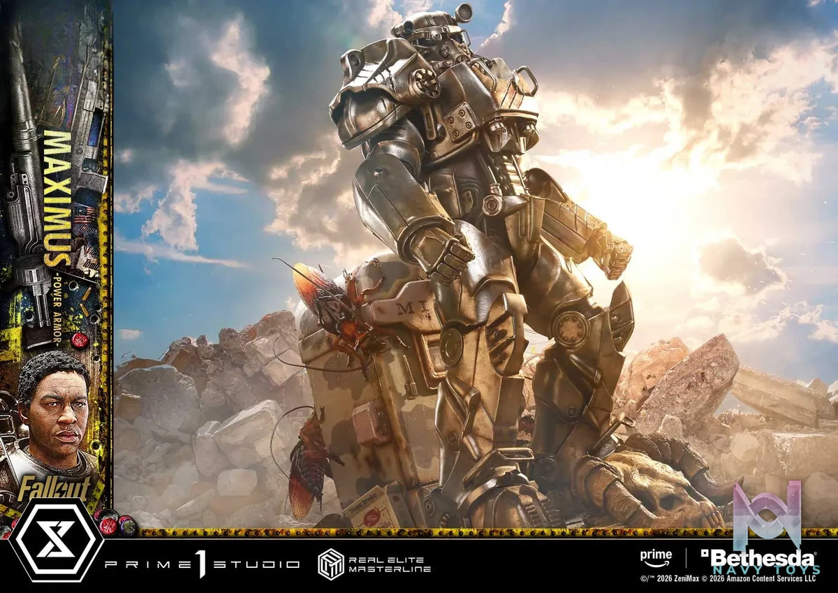 Prime 1 Studio – Real Elite Masterline Fallout Maximus Power Armor REMFO-03 REMFO-03DX REMFO-03DXS (Licensed)