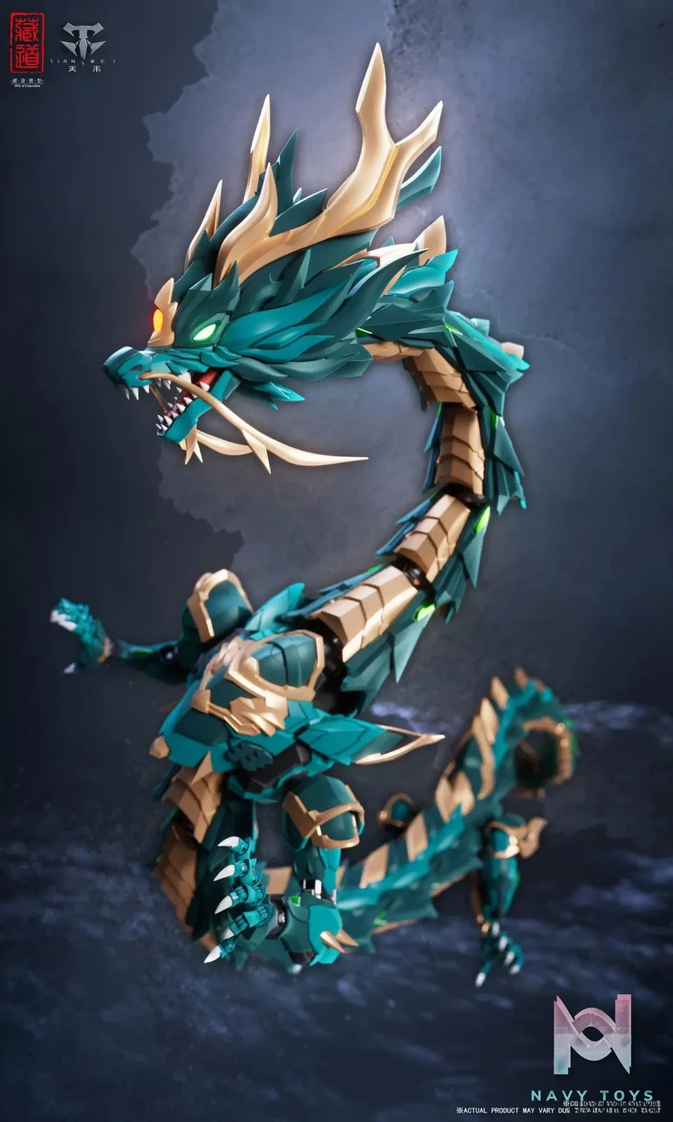 Cang Dao Model – Original Divine Beast Canglong Alloy Finished Mecha (Licensed)