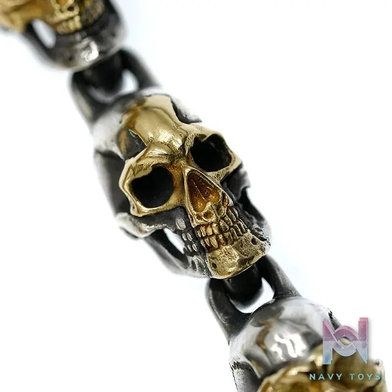 Raven Studio (silver jewelry) – Exclusive Design “Radiant Traveler” RS Skull Bracelet Original