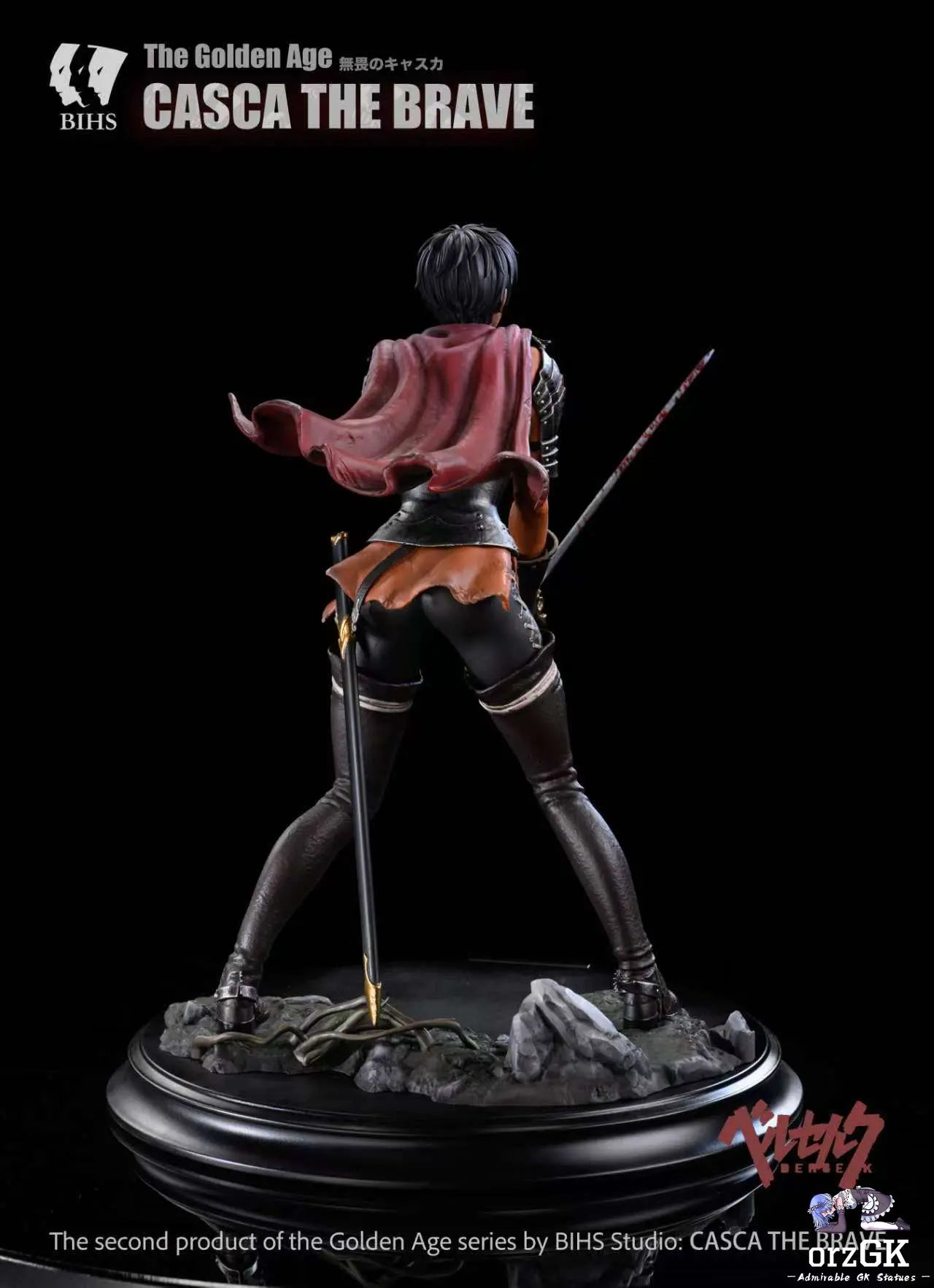 Legend 2 Golden Age Chapter Casca The Brave - Berserk - BIHS Studio resin statue Navy Toys anime figure