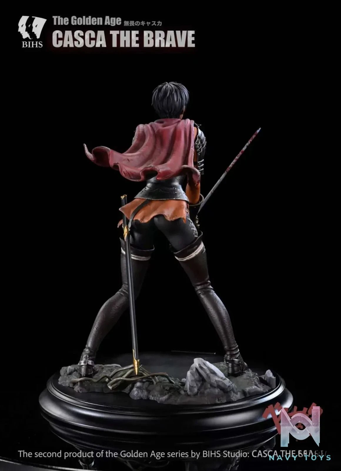 Legend 2 Golden Age Chapter Casca The Brave - Berserk - BIHS Studio resin statue Navy Toys anime figure