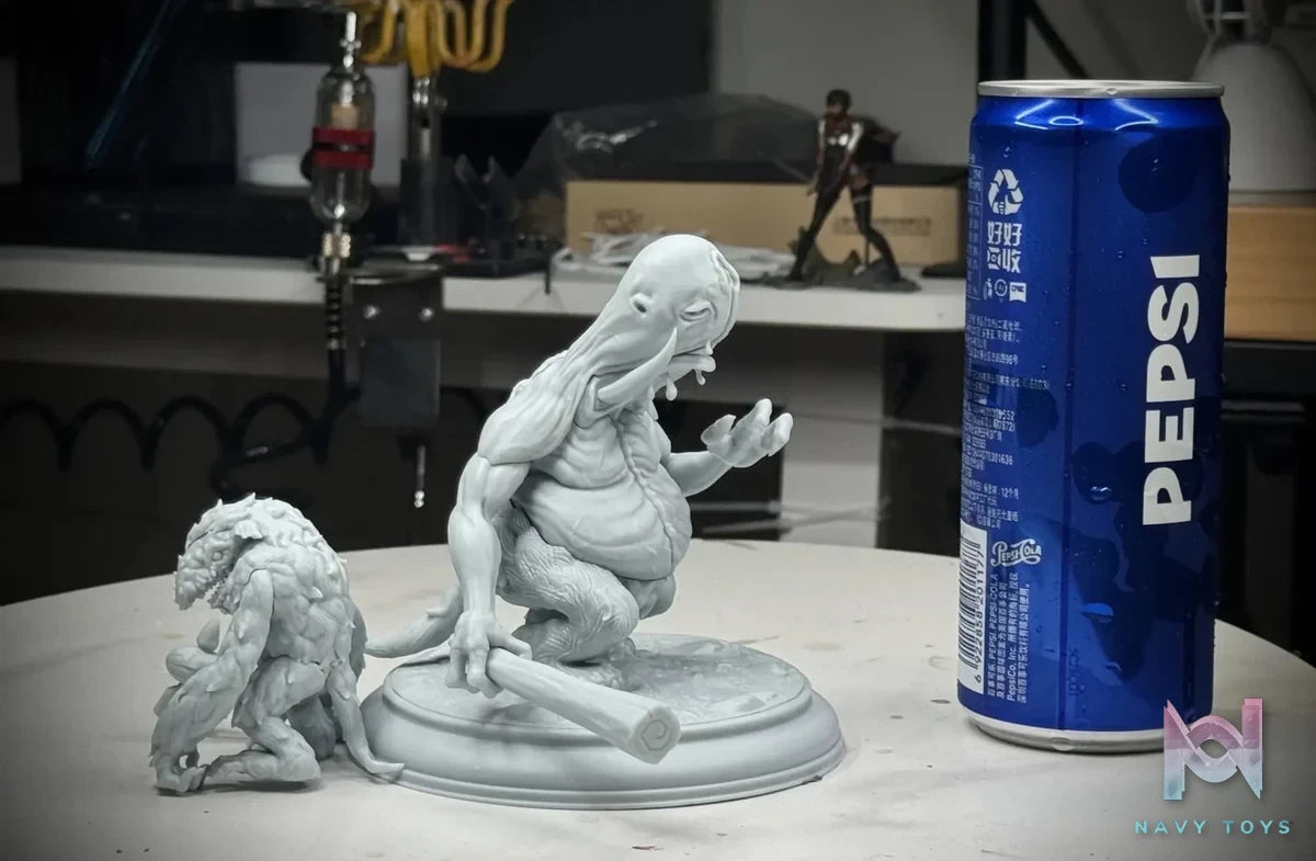 BIHS Studio - Berserk Monster Encyclopedia Series 01 Ogre & Troll resin statue Navy Toys anime figure