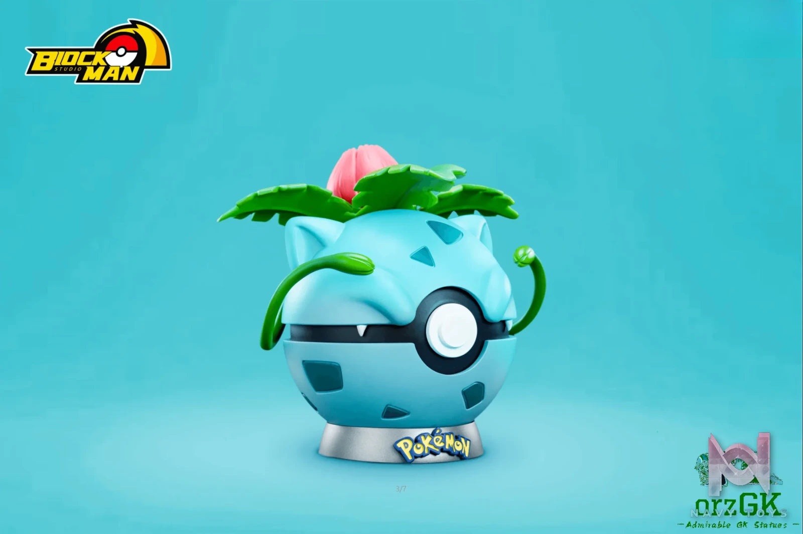 Block Man Studio – Pokémon First Generation Yusanjia Poké Ball #4 Ivysaur