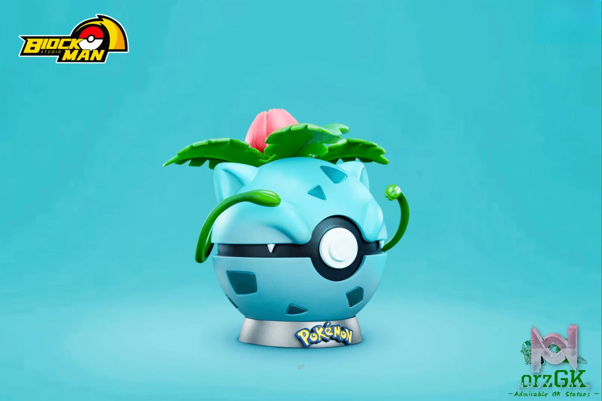 Block Man Studio – Pokémon First Generation Yusanjia Poké Ball #4 Ivysaur