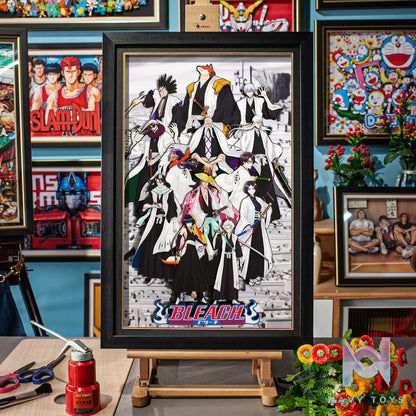 Yu Zhi Jiang Studio – Bleach Multiple Characters Series #2 3D Decorative Painting Bleach