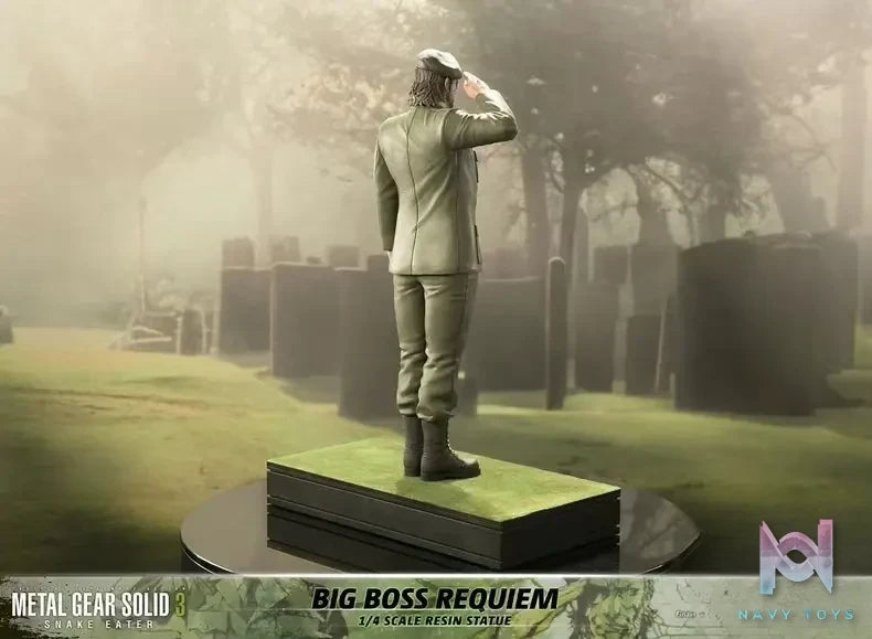 First 4 figures Studio – Metal Gear Solid 3: Snake Eater – Big Boss Requiem MGSBBRST (Licensed)