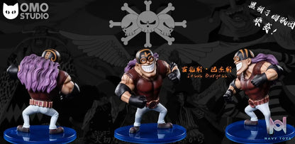 OMO Studio – One Piece Blackbeard Pirates Kuzan And Burgess