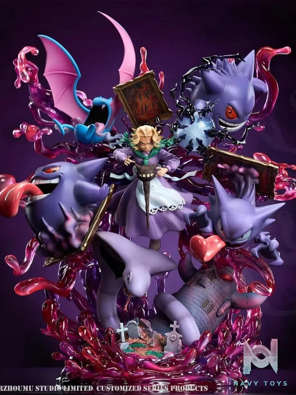 The Queen of Ghost - Pokémon - Erzhoumu Studio resin statue Erzhoumu Studio anime figure