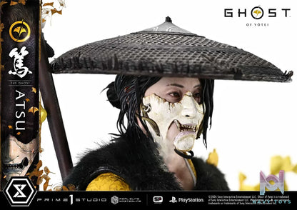 Prime 1 Studio – Real Elite Masterline Ghost of Yotei Atsu 1/4 Statue REMGHOY-01 REMGHOY-01DX REMGHOY-01DXS (Licensed)