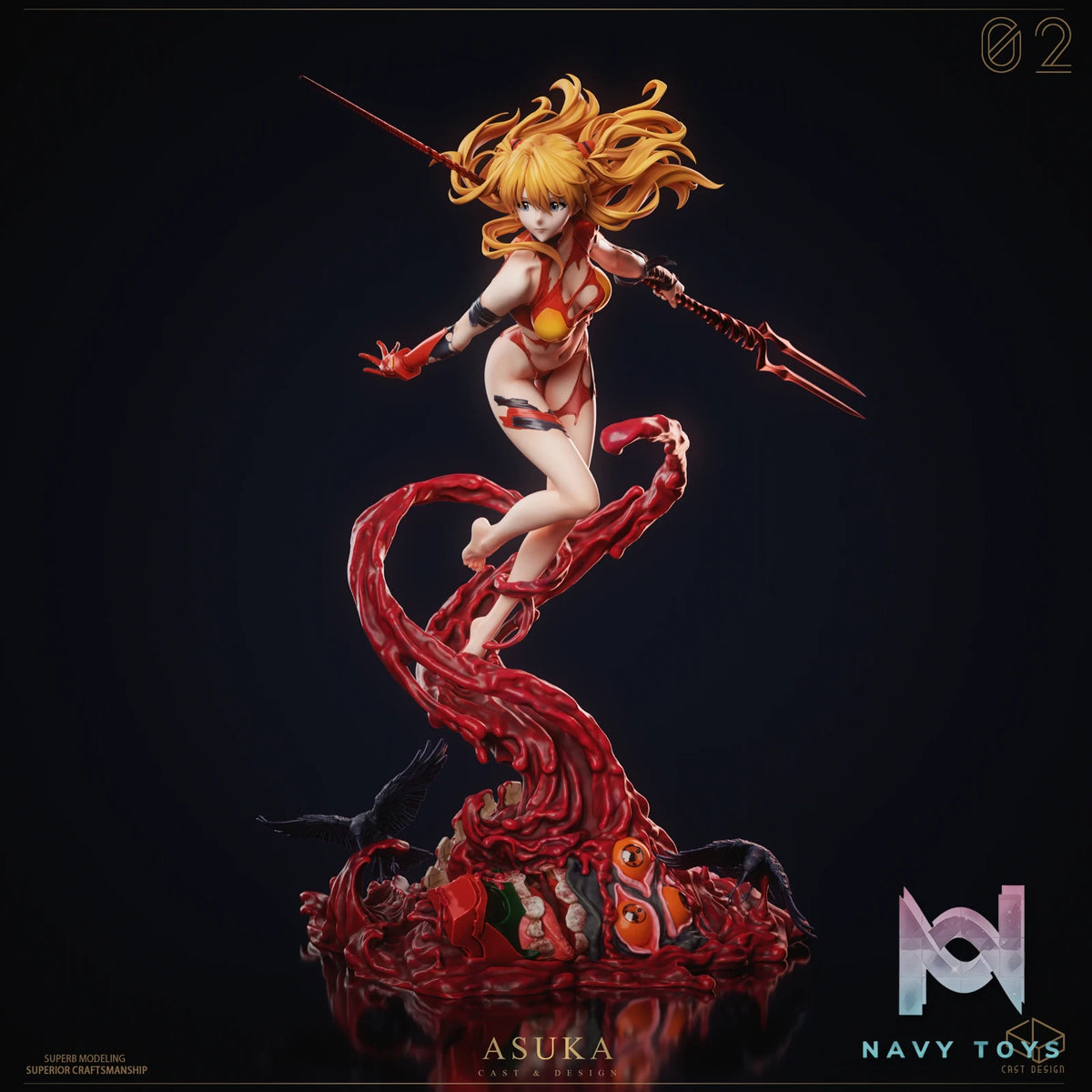 Cast Design Studio – Asuka Langley Sohryu Neon Genesis Evangelion