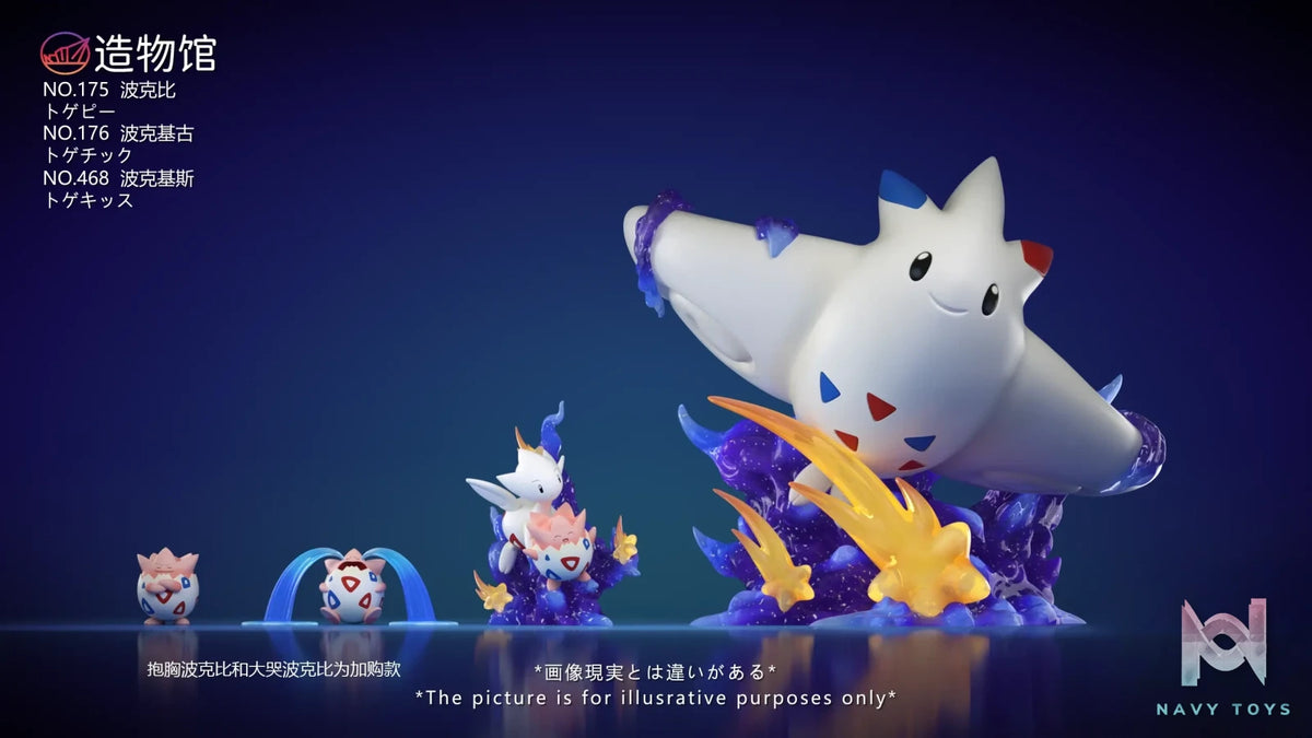 ZaoWu Museum Studio – Pokémon Togepi Evolution Set