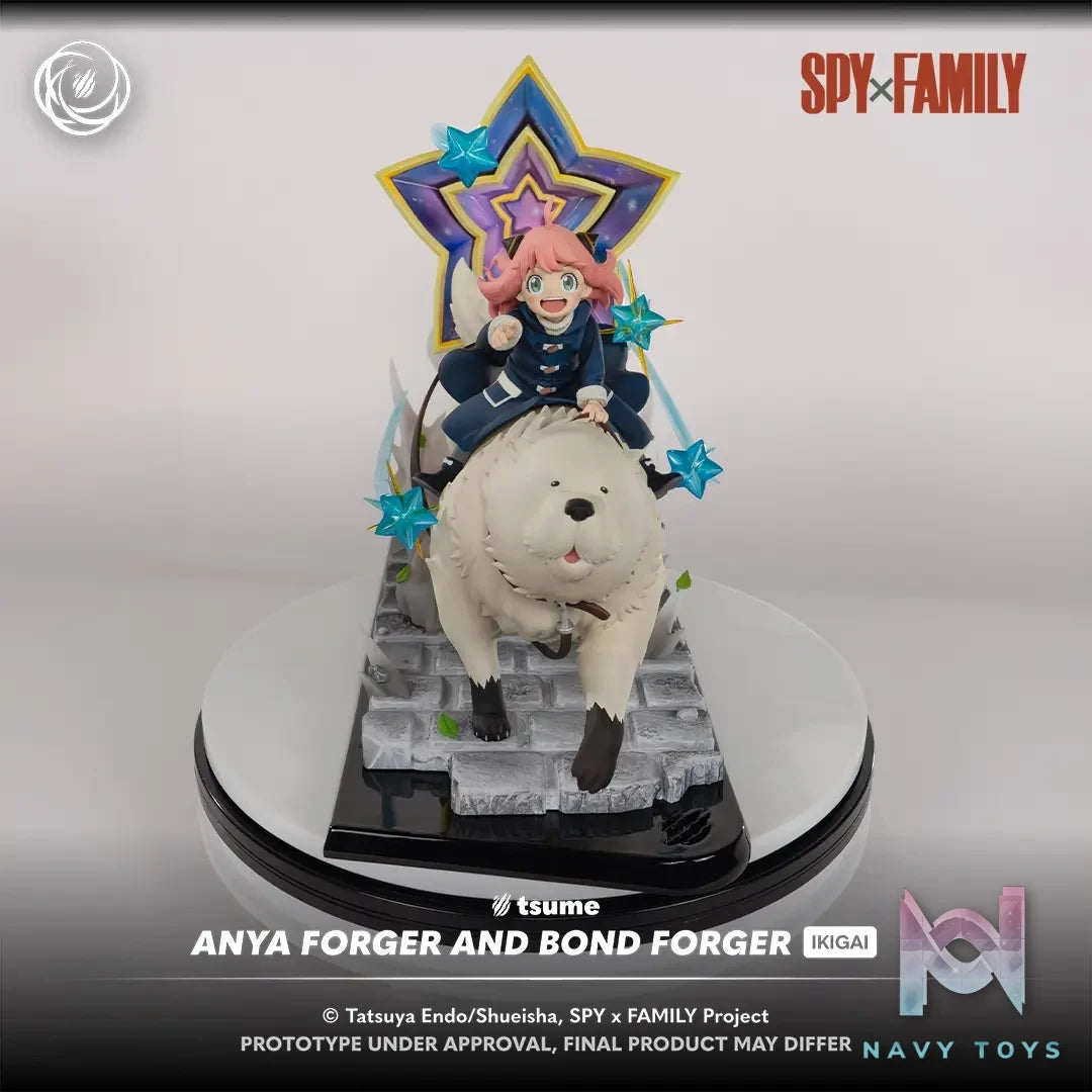 Tsume Studio – Ikigai SPY X FAMILY Anya Forger and Bond Forger 1/6 Statue (Licensed)