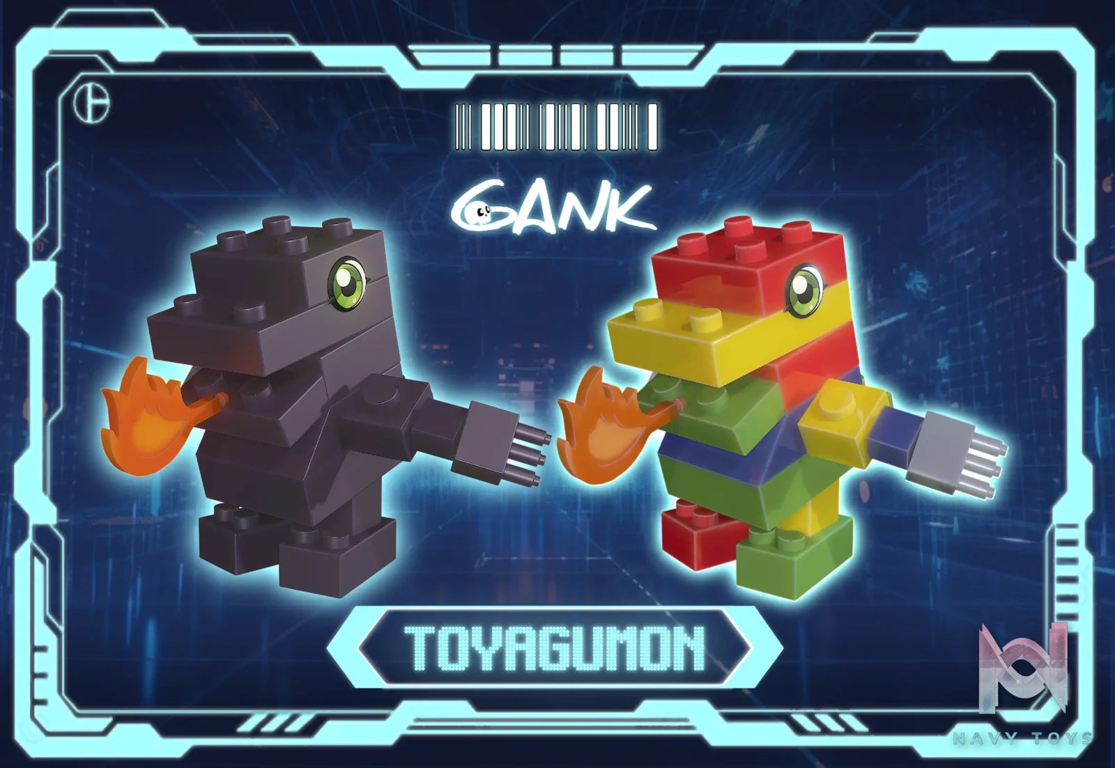 GANK Studio – Toy Agumon Digimon