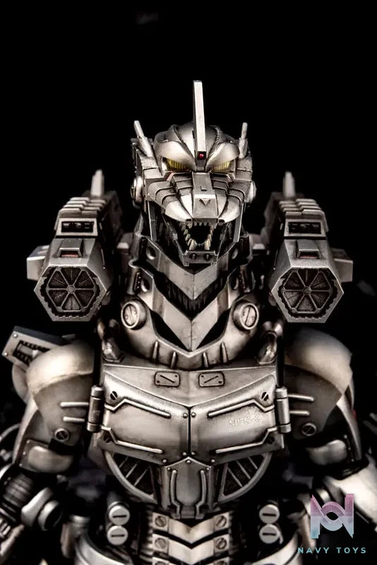 AOSHIMA – ACKS No.GO-02 Godzilla x Mothra x Mechagodzilla Tokyo SOS MFS-3 Type-3 Kiryu [Kai] Plastic Model (Licensed)