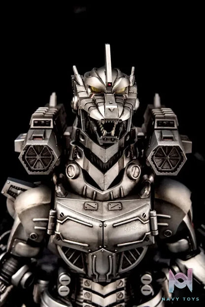 AOSHIMA – ACKS No.GO-02 Godzilla x Mothra x Mechagodzilla Tokyo SOS MFS-3 Type-3 Kiryu [Kai] Plastic Model (Licensed)