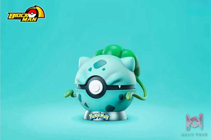 Block Man Studio – Pokémon First Generation Yusanjia Poké Ball #1 Bulbasaur