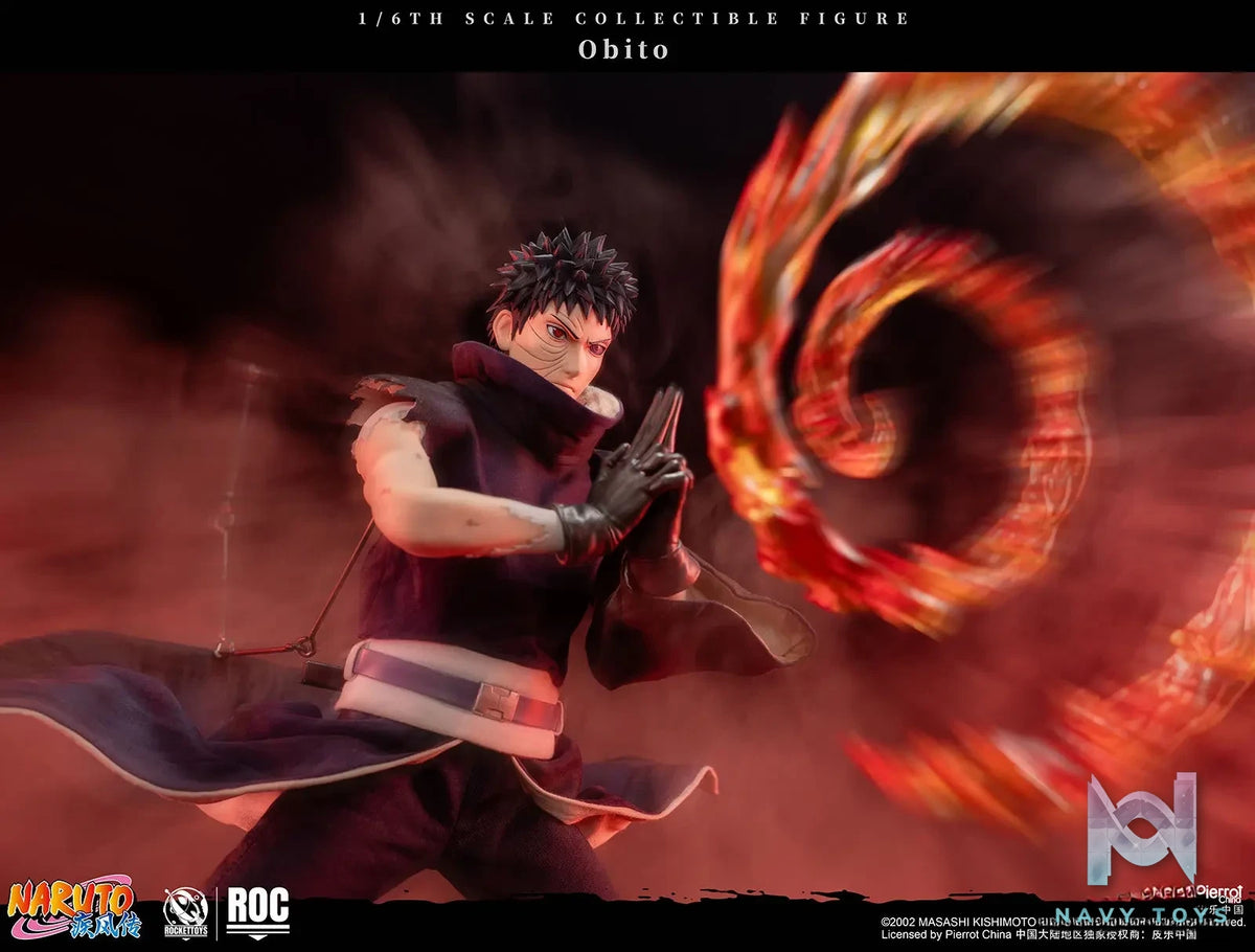 ROCKETTOYS Studio – Naruto Shippuden Obito Uchiha 1/6 Scale Action Figure ROC-022 (Licensed)