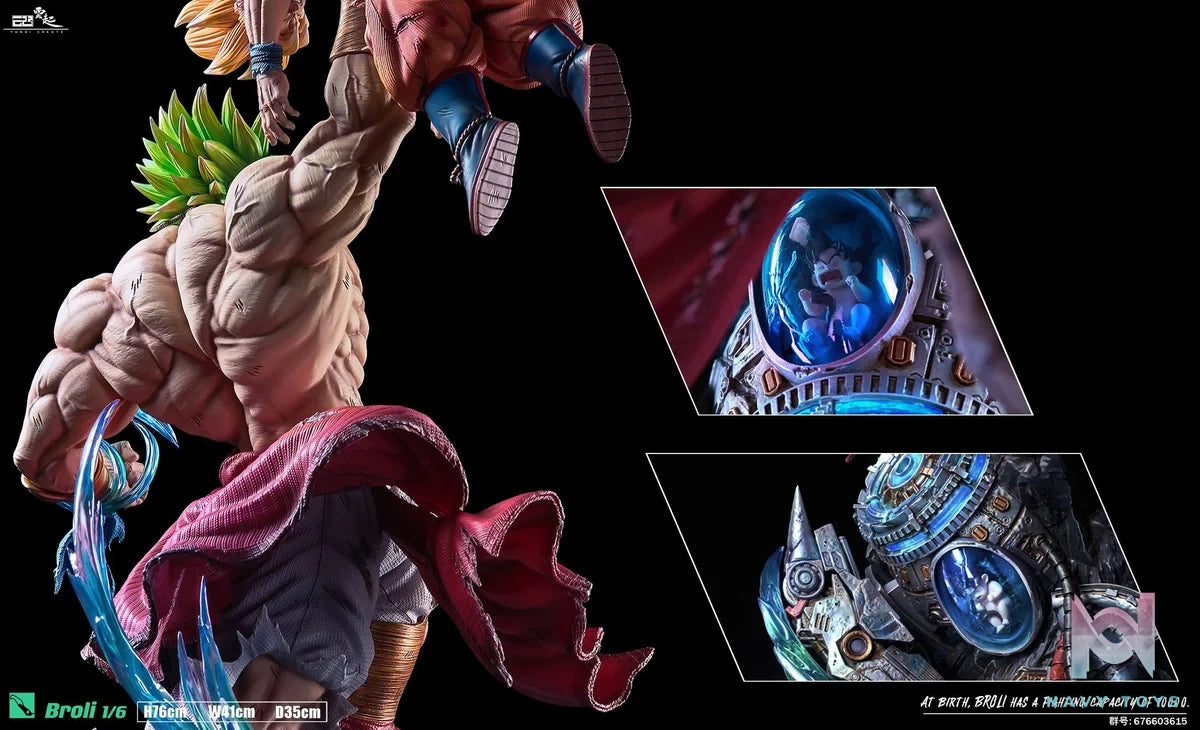 Broly - Yunqi Studio 1/6 resin statue yunqi studio anime figure