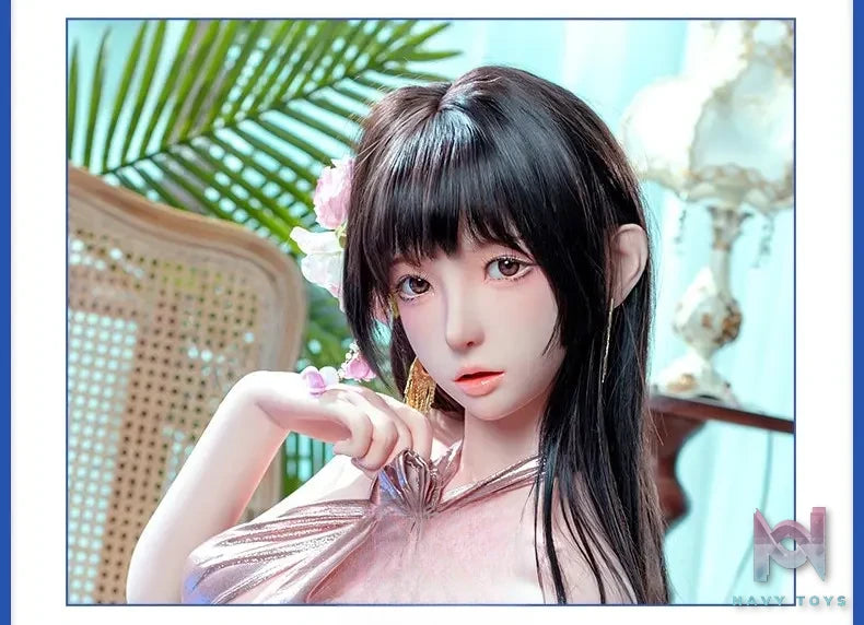 Bezlya – 2.2CF Series 159cm Chunmomo Makeup No. 1 Devotion Silicone Love Doll (Licensed)