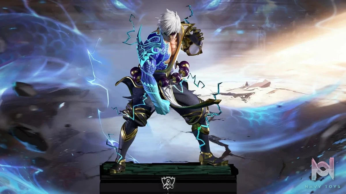 Storm Dragon Lee Sin resin statue Xia Gu Studio anime figure