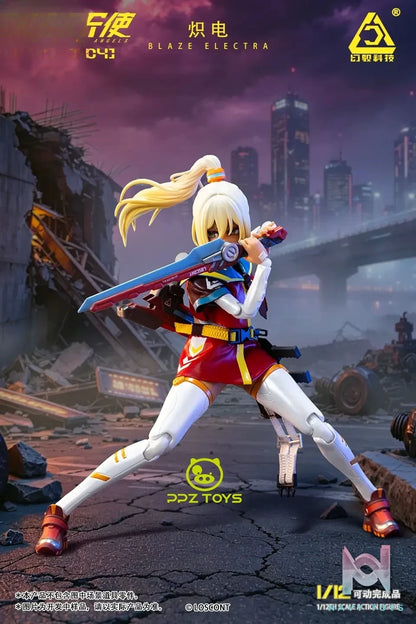 LOSCONT Studio – SouSen Tenshi Series Vol. 4 MISTYRAIN 1/12 Action Figure ABA-004 (Licensed)