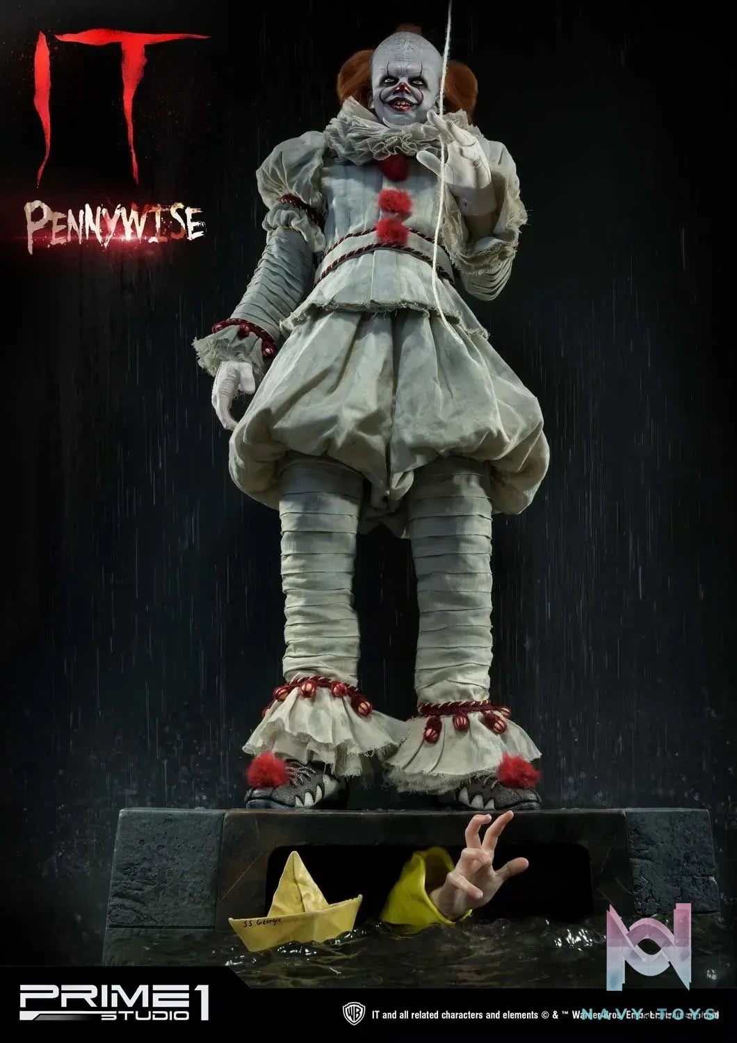 Prime 1 Studio – High Definition Museum Masterline IT (Film) Pennywise HDMMIT-01 (Licensed)