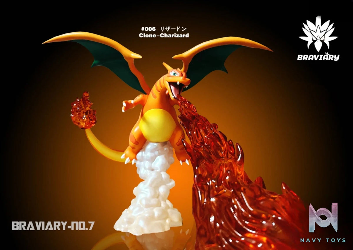 Braviary Studio – Pokémon Blastoise & Charizard
