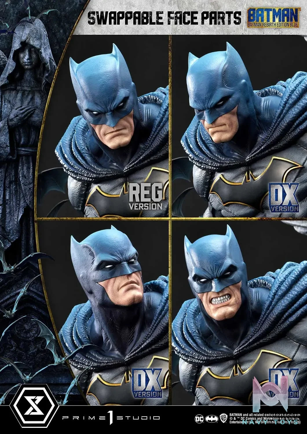 Prime 1 Studio Ultimate Premium Masterline Batman (Comics) Batman Rebirth Edition UPMDC-09 UPMDC-09DXS