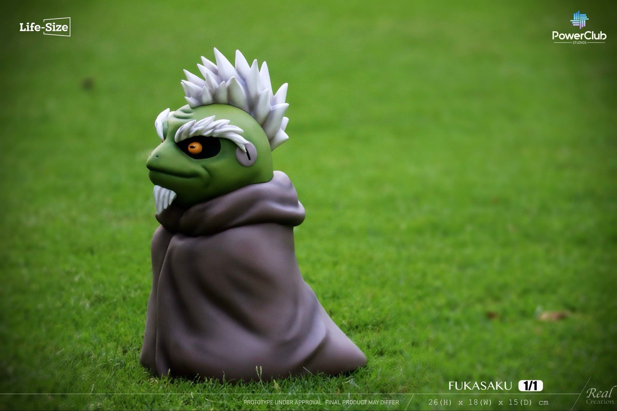 Fukasaku Life Size - Naruto - PowerClub Studio x Real Creation resin statue PowerClub Studio x Real Studio anime figure