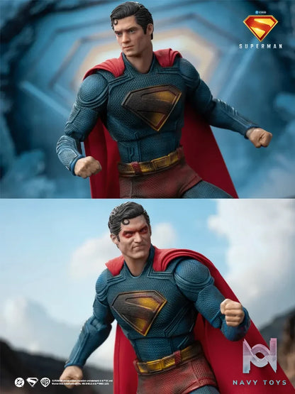 Fondjoy – Battle-Damaged New Superman 1/9 Articulated Figure (Licensed)