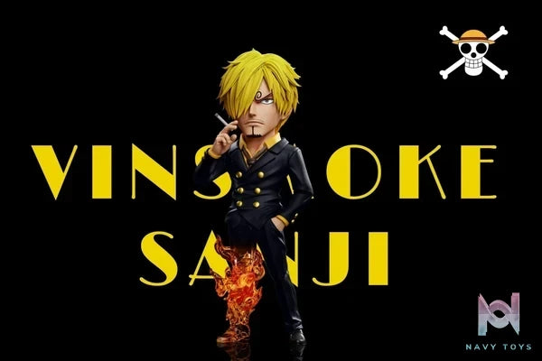 A+ Studio - One Piece Fish man Island Vinsmoke Sanji resin statue Navy Toys anime figure