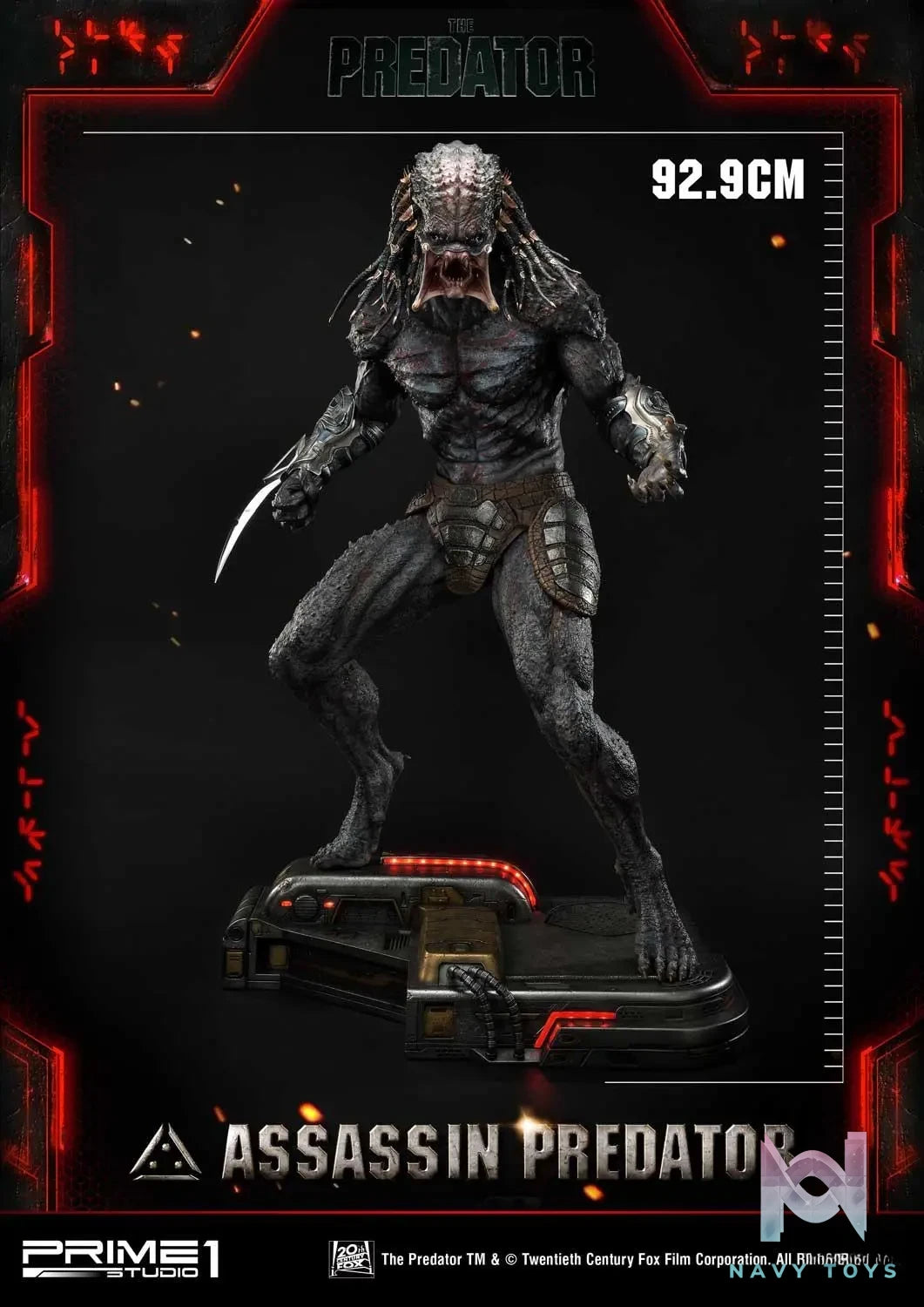 Prime 1 Studio – Premium Masterline The Predator (Film) Assassin Predator PMTPR-02 PMTPR-02DX PMTPR-02UT (Licensed)