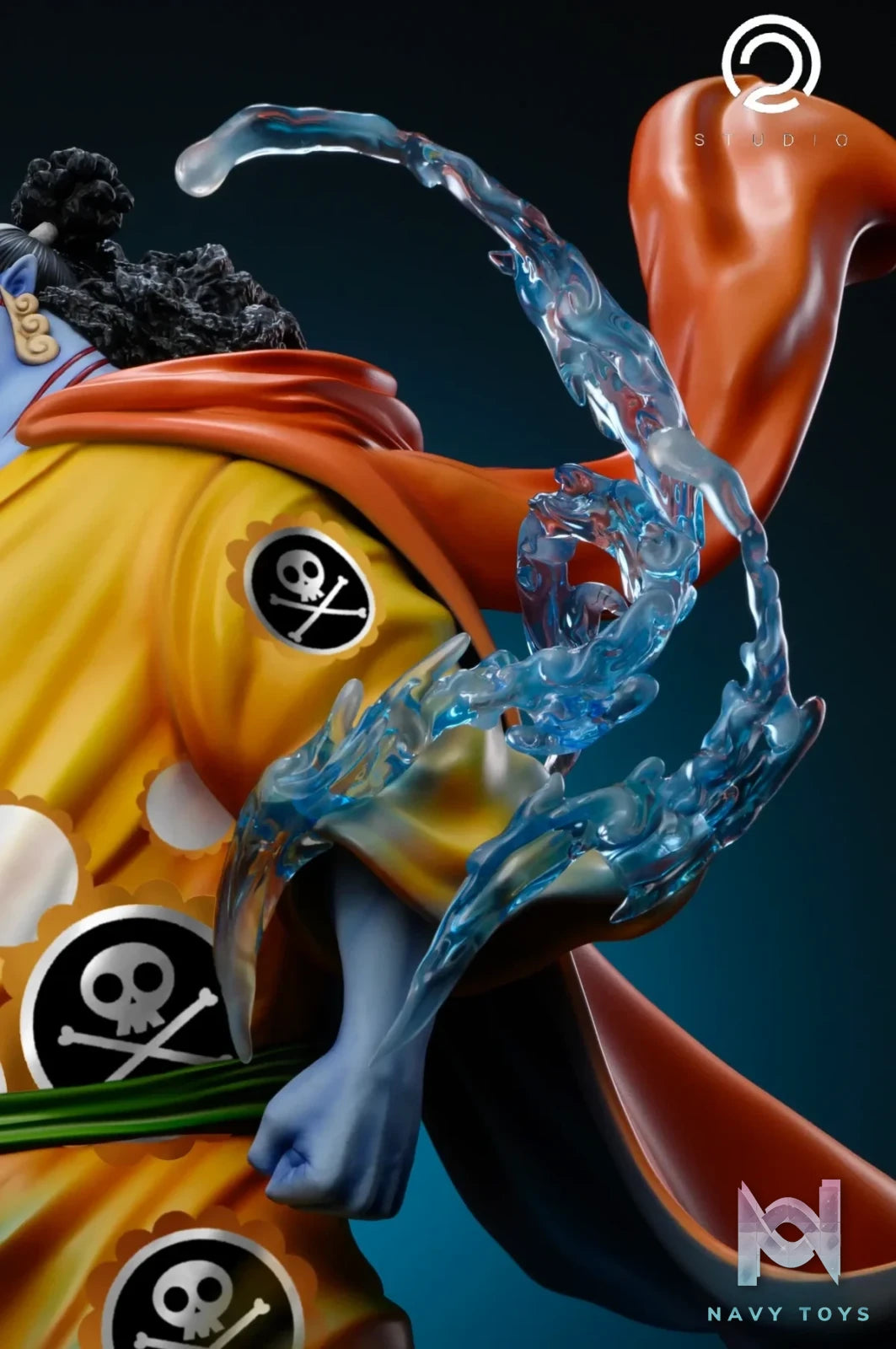 C2 Studio - One Piece Seven Warlords of the Sea 7 Jinbe resin statue Navy Toys anime figure