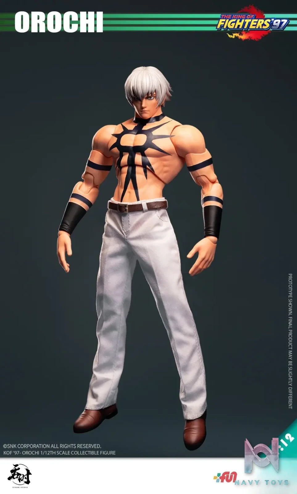 TunShi – King of Fighters 97 1/12 Orochi Action Figure TS-015 (Licensed)