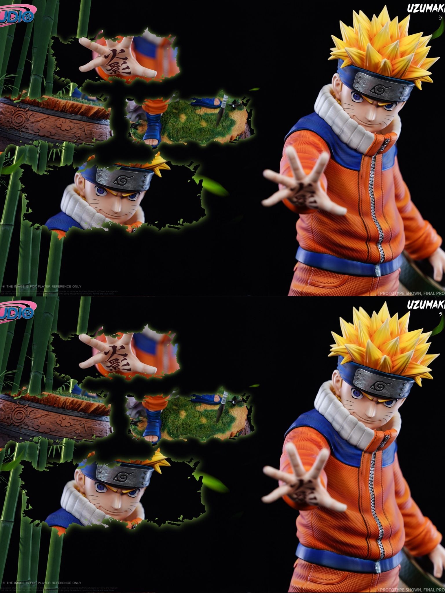 Uzumaki Naruto - Naruto - 7 Studio resin statue 7 Studio anime figure