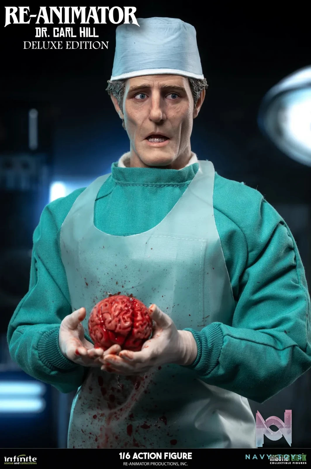 Infinite Statue – RE-ANIMATOR DOCTOR CARL HILL 1/6 ACTION FIGURE (Licensed)