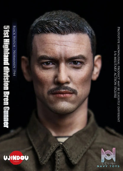 UJINDOU – Original 51st Highland division Bren Gunner Black Watch – Normandy 1944 (Licensed)