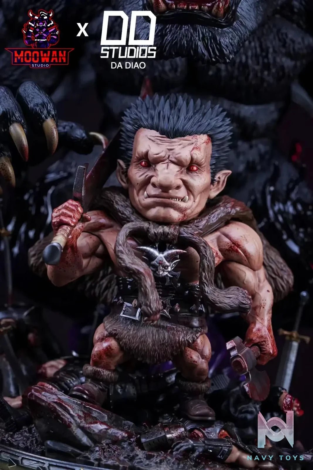 Undead Warrior Zodd - Berserk - DD Studio & MOOWAN Studio resin statue Navy Toys anime figure