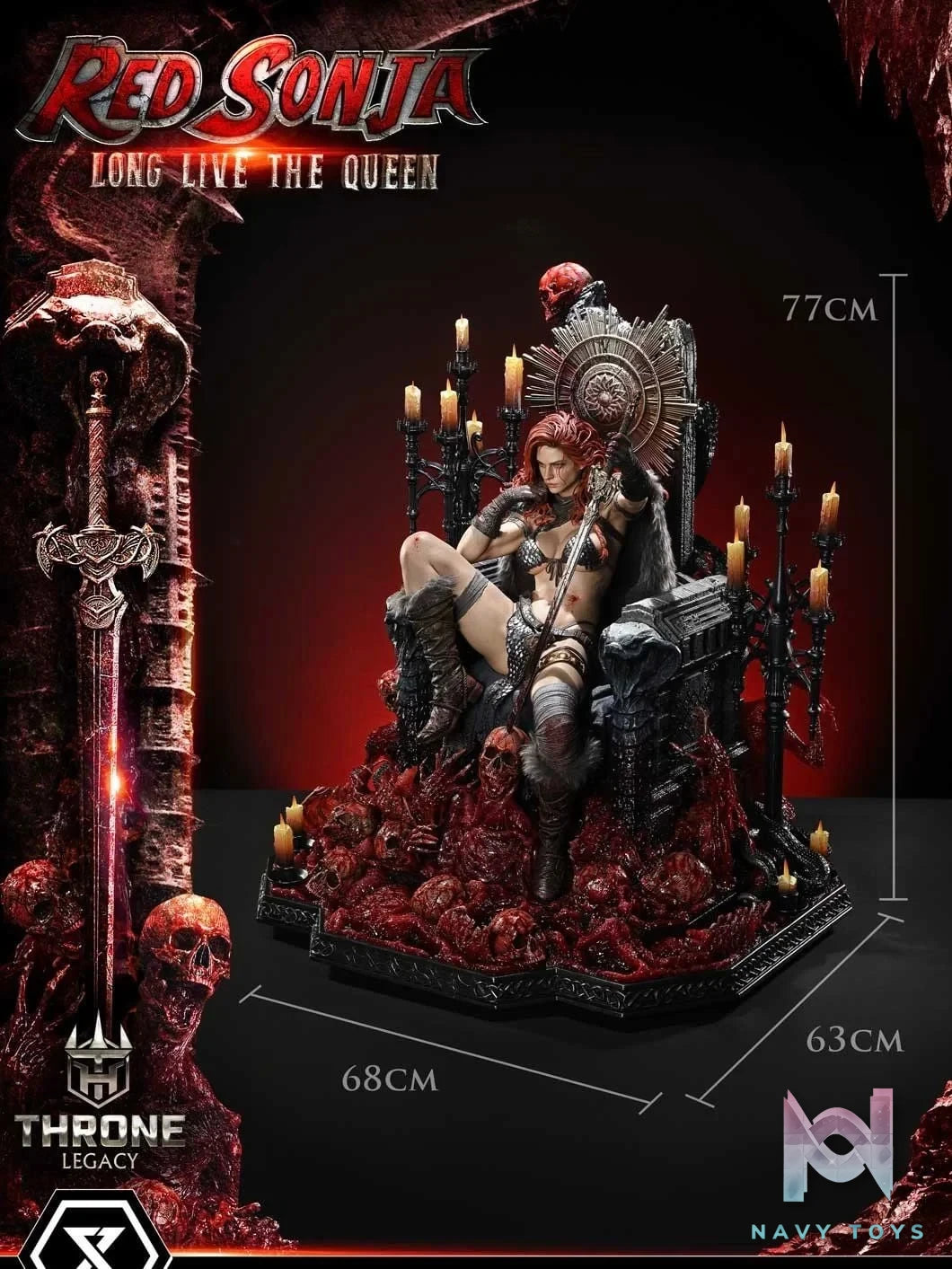 Red Sonja - Red Sonja - Prime 1 Studio resin statue Prime 1 Studio anime figure
